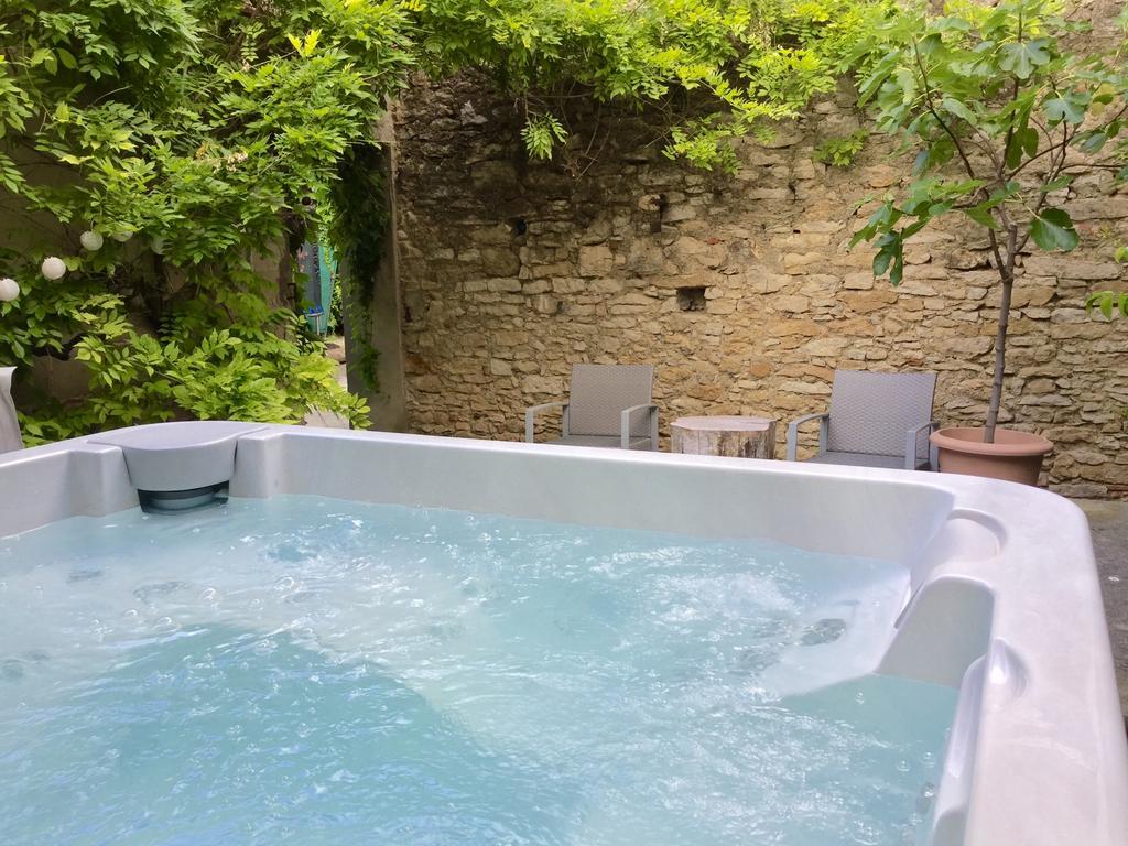 Maison De Maitre A Bram # Jacuzzi ภายนอก รูปภาพ