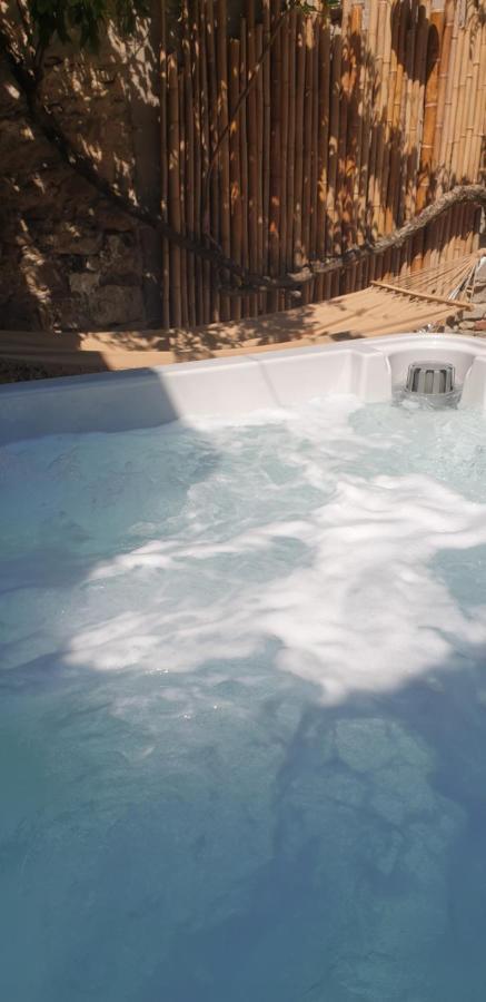 Maison De Maitre A Bram # Jacuzzi ภายนอก รูปภาพ